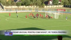 SPORTS: ONLY A DRAW FOR CSM SIGHET AT HOME