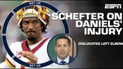 Jayden Daniels is going to miss significant time! - Schefty's update on the Commanders' QB | Get Up