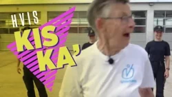 Hvis Kis ka' - hos Beredskabsstyrelsen. 88-årige Kis vil have folk til at bevæge sig mere.