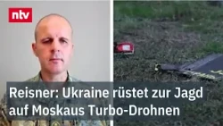 Von Fortschritten bei der Abwehr der neuen Jet-Drohnen aus Russland berichtet Oberst Reisner | ntv