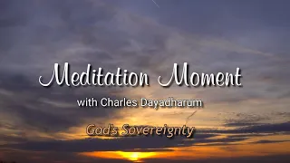 Charles Dayadharum:  God's Sovereignty