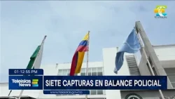 #TeleislasNews I Siete capturas en balance policial