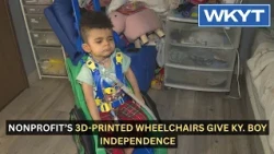Nonprofit’s 3D-printed wheelchairs give Bath County boy independence