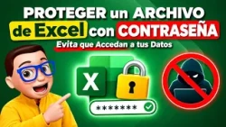 PROTECT an Excel FILE with a PASSWORD | Prevent Access to Your Data