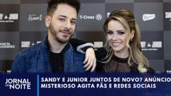 Are they coming back? Mysterious post from Sandy & Junior stirs up social media and fans | Jornal...