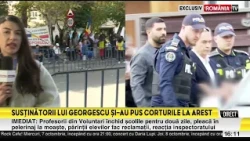 Susţinătorii lui Georgescu continuă maidanul suveranist
