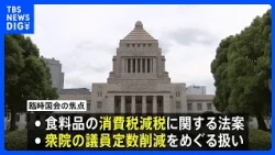 Extraordinary Diet session to be convened on October 5: Food tax cuts and House of Representative...