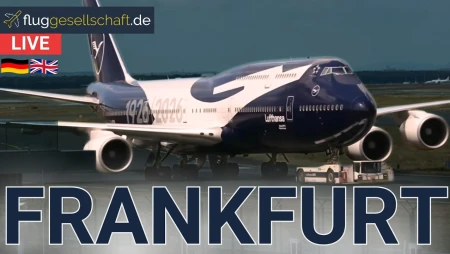 Frankfurt Airport Live Plane Spotting