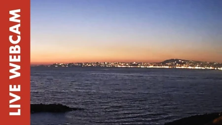 Gulf of Naples - View from Portici