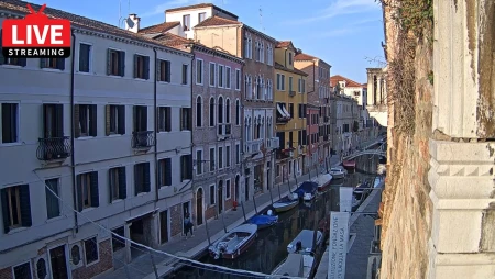 Venice Canal View from Hotel Pausania