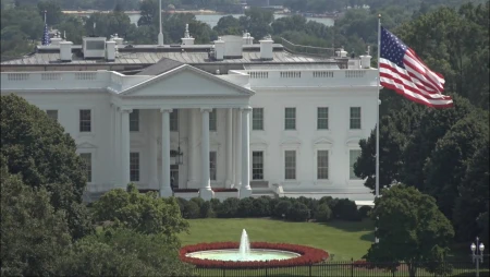 Live View of the White House in Washington, D.C.