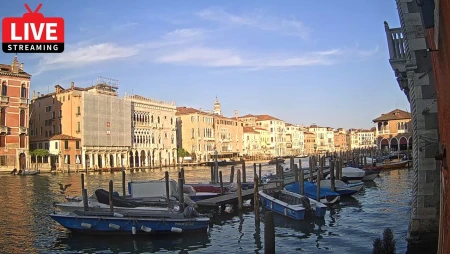 Grand Canal Live View from Hotel San Cassiano, Venice